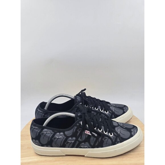 Superga Rolling Stones Limited Adition Sneakers Traines Mens sz 11.5 - Picture 1 of 9